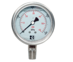 AD-D-2 (63mm Stainless Steel Pressure Gauge, lower mount)