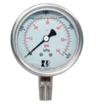 AD-D-2 (63mm Stainless Steel Pressure Gauge, lower mount)