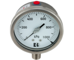 AL-F-2 (100mm Stainless Steel Pressure Gauge, lower mount) - Image 2